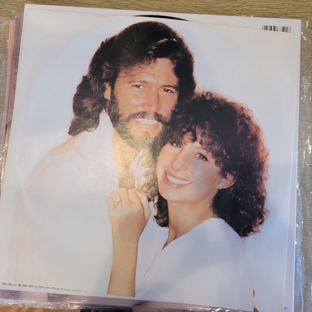 Barbara Streisand Guilty Album featuring Barry Gibb
